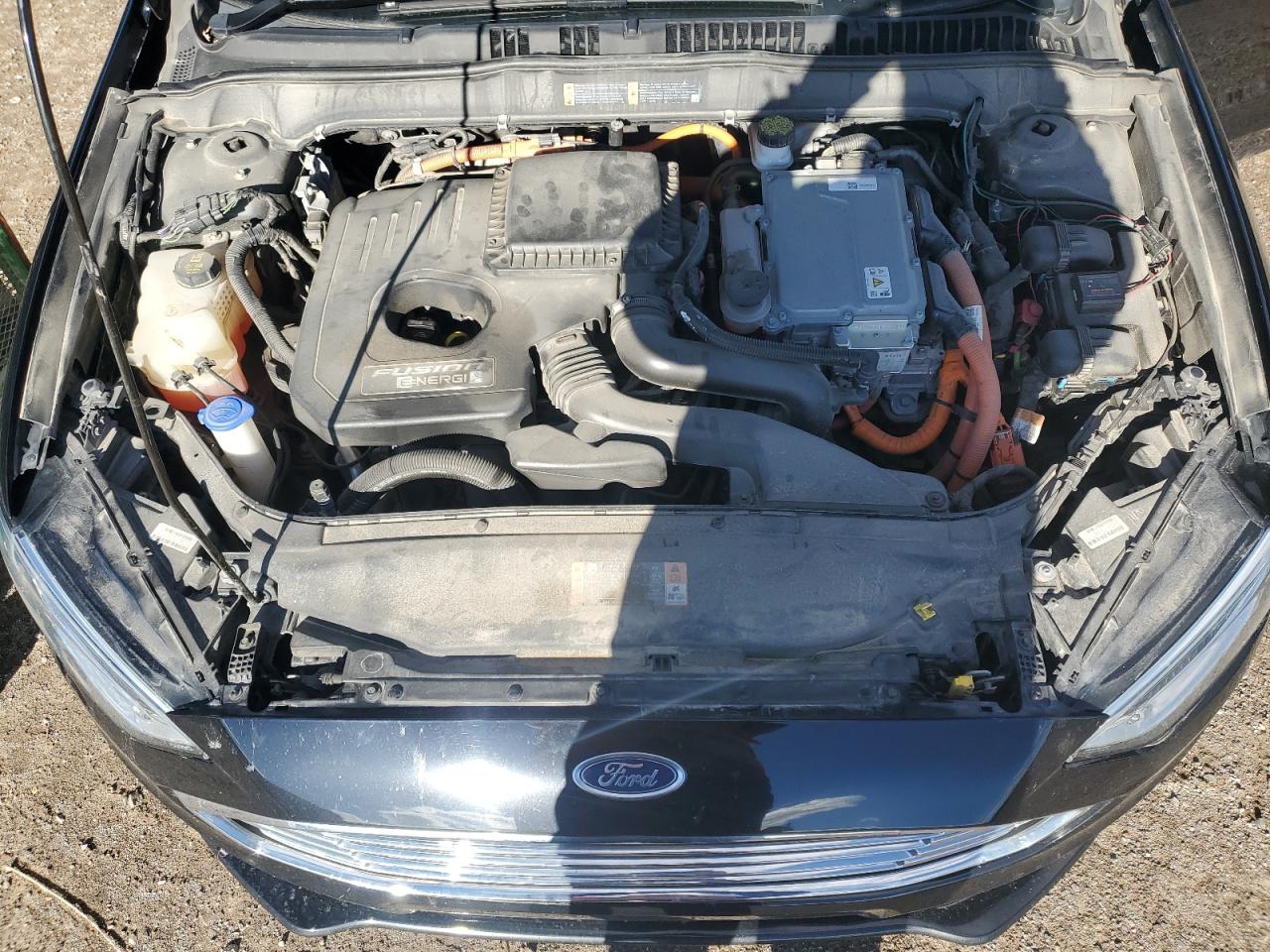 2018 Ford Fusion VIN 3FA6P0PU9JR282449 Copart auction photo, side damage thumbnail 11