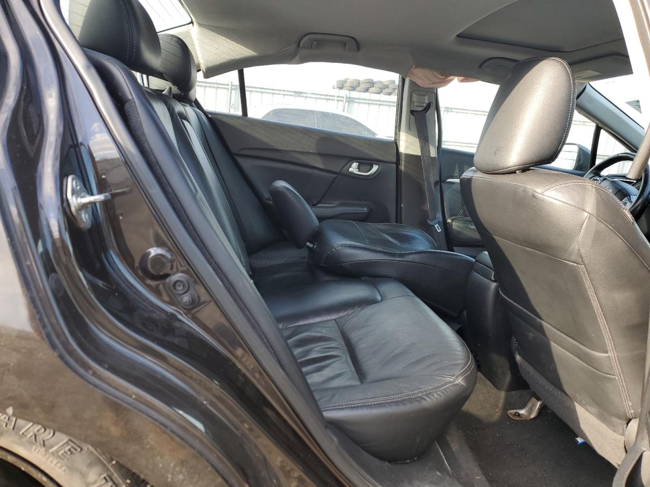2014 Honda Civic VIN 2HGFB2F95EH515537 Copart auction photo, front end / rear end damage thumbnail 10