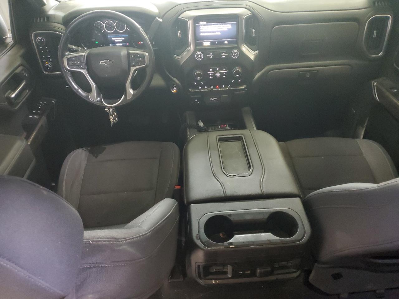 2019 Chevrolet Silverado VIN 1GCPYFED1KZ200003 Copart auction photo, all over damage thumbnail 8