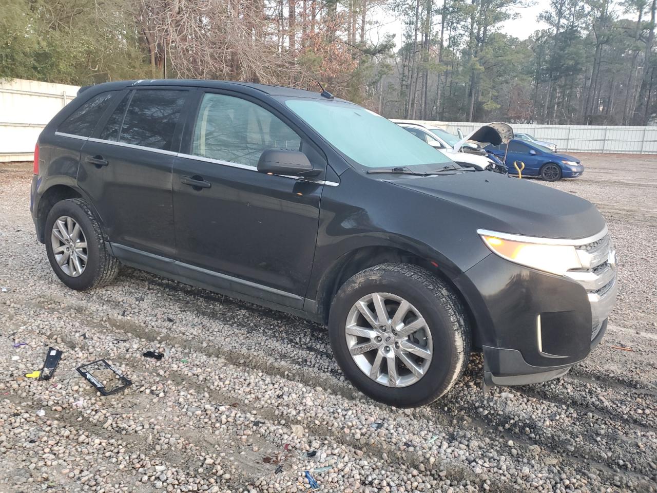 2013 Ford Edge VIN 2FMDK3KC9DBA32496 Copart auction photo, front end / side damage thumbnail 4