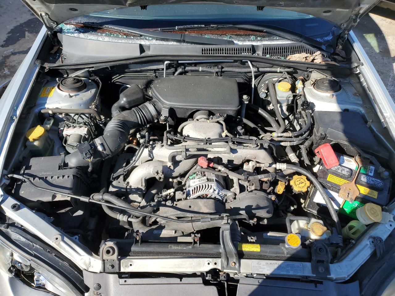 2005 Subaru Legacy VIN 4S4BP61C257383806 Copart auction photo, front end / rear end damage thumbnail 11