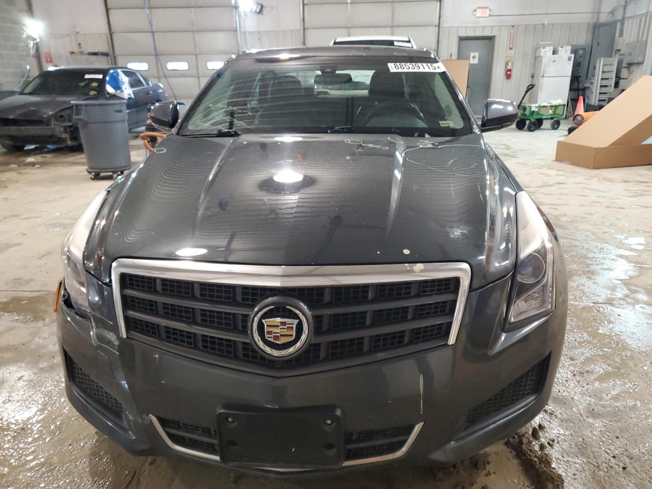 2014 Cadillac ATS VIN 1G6AG5RX9E0115039 Copart auction photo, front end / hail damage thumbnail 5