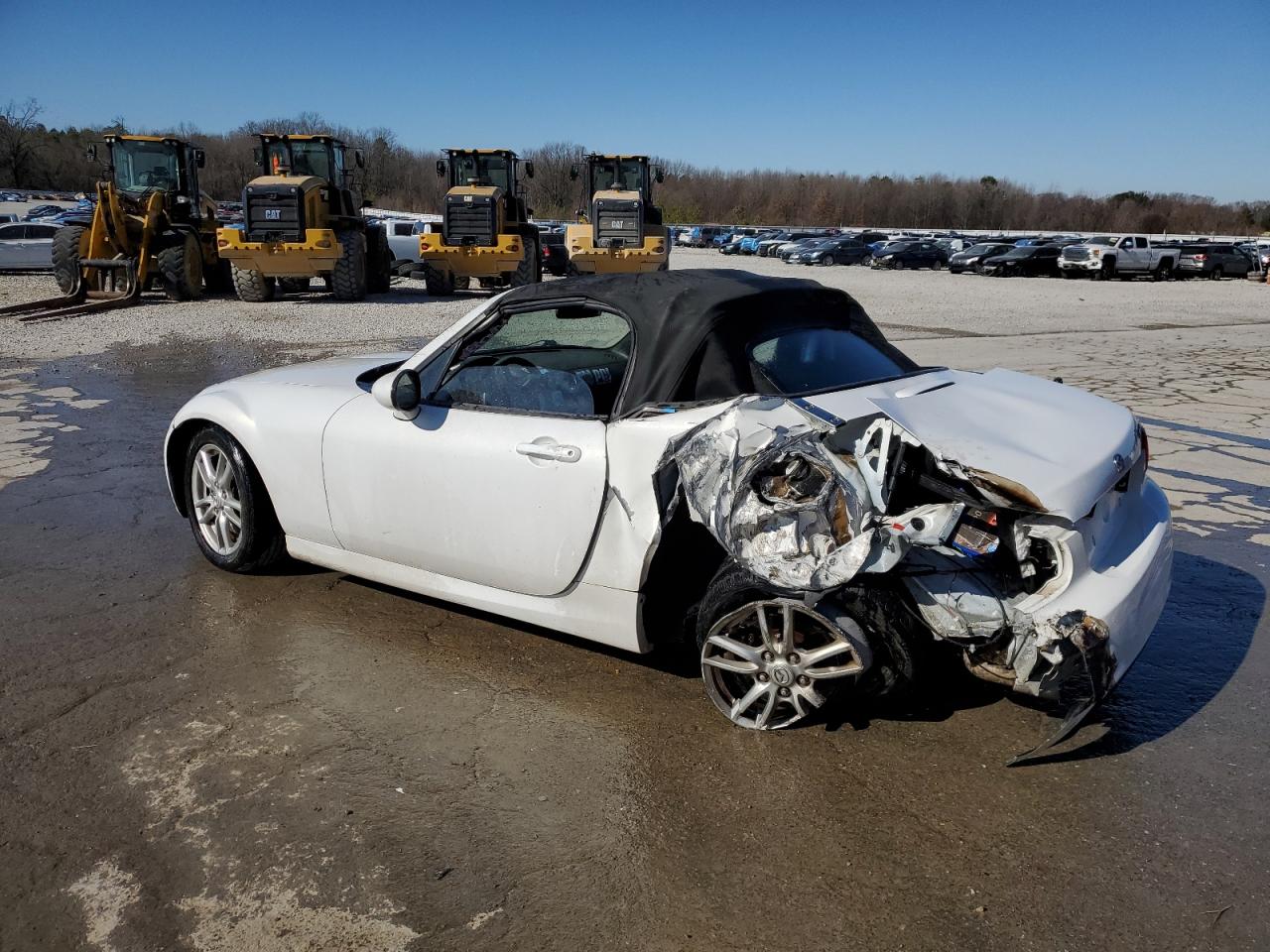 2012 Mazda MX-5 VIN JM1NC2JF7C0225659 Copart auction photo, rear end / side damage thumbnail 2