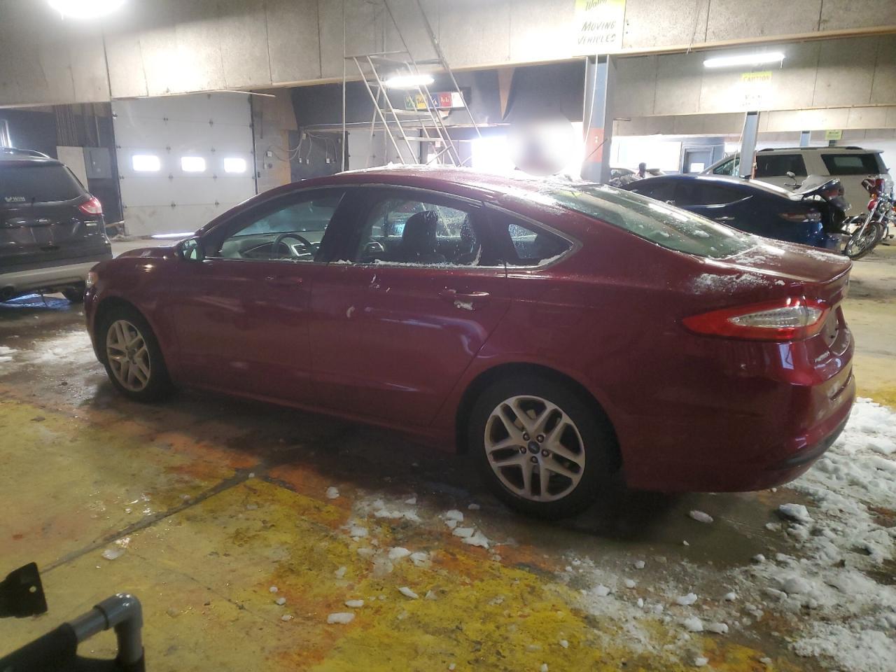 2014 Ford Fusion VIN 3FA6P0HD9ER336045 Copart auction photo, side / front end damage thumbnail 2