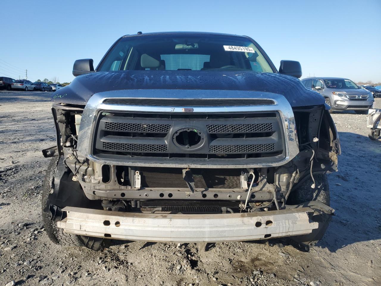 2011 Toyota Tundra VIN 5TFEY5F16BX104935 Copart auction photo, front end damage thumbnail 5