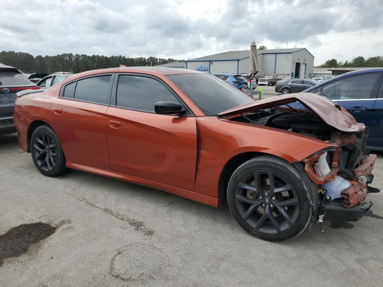 2021 Dodge Charger VIN 2C3CDXHG4MH602160 Copart auction photo, front end damage thumbnail 4