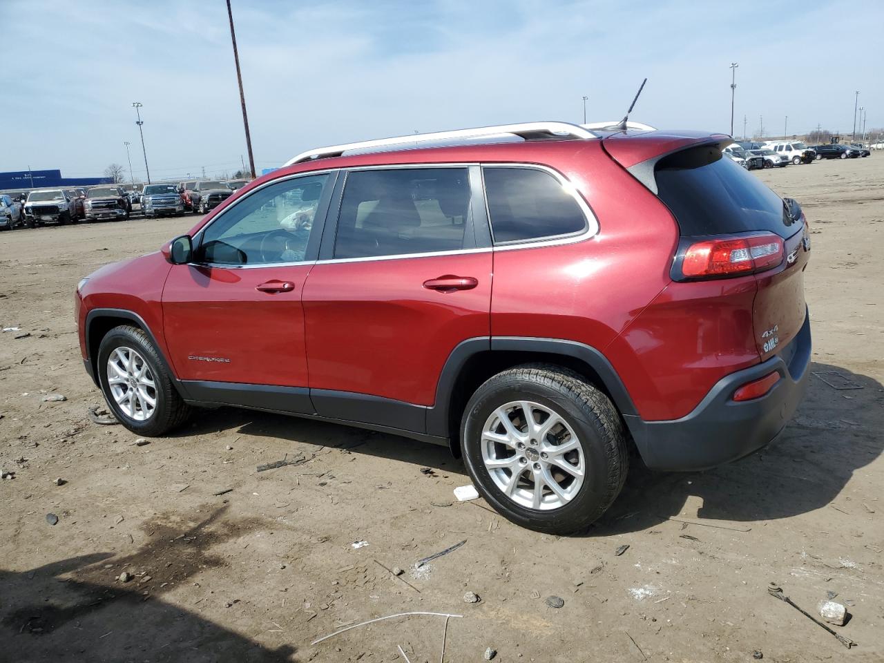 2015 Jeep Grand Cherokee VIN 1C4PJMCB4FW687926 Copart auction photo, front end damage thumbnail 2