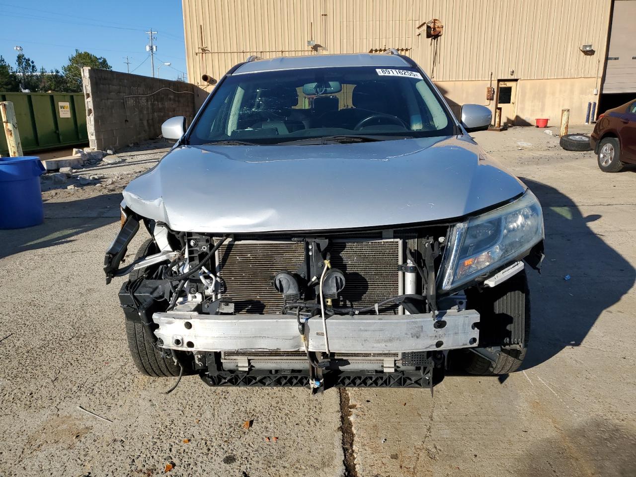 2013 Nissan Pathfinder VIN 5N1AR2MN9DC635729 Copart auction photo, front end damage thumbnail 5