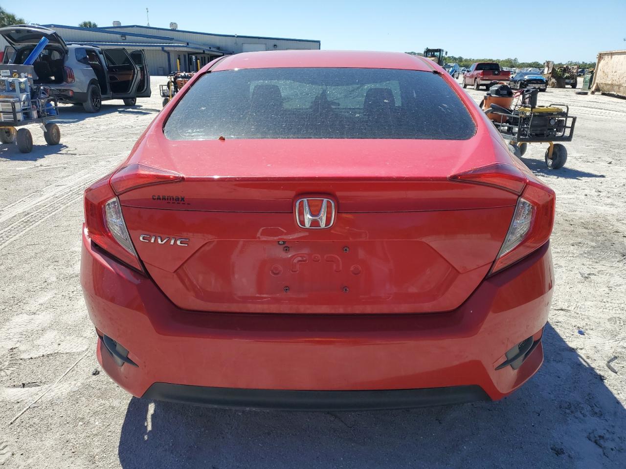 2018 Honda Civic VIN 2HGFC2F51JH533697 Copart auction photo, water/flood / all over damage thumbnail 6