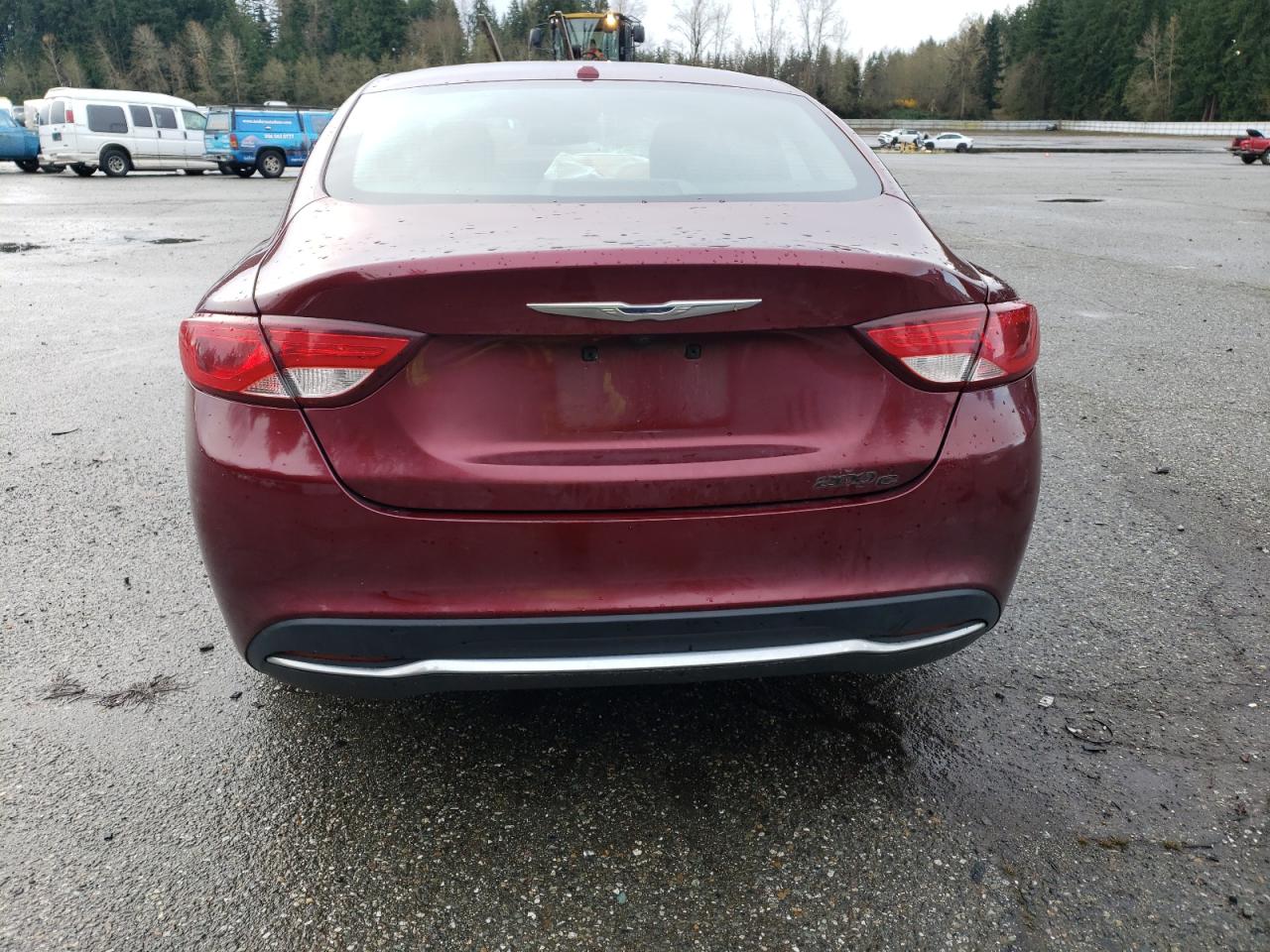 2015 Chrysler 200 VIN 1C3CCCCB3FN577060 Copart auction photo, front end damage thumbnail 6