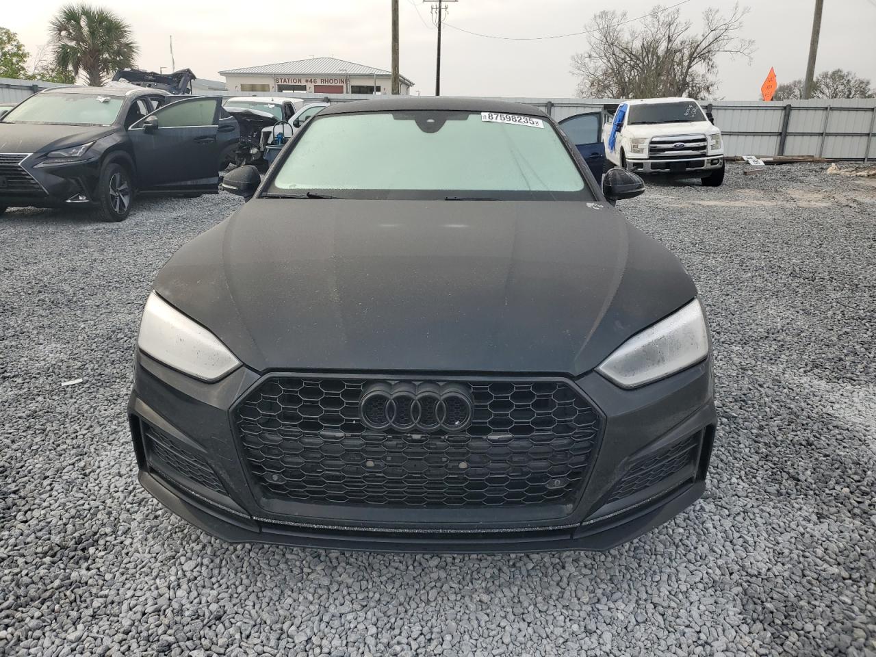 2018 Audi A5 VIN WAUENCF55JA038649 Copart auction photo, rear end damage thumbnail 5