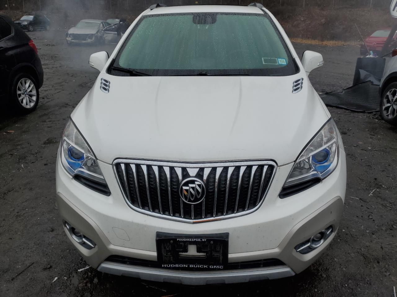 2015 Buick Encore VIN KL4CJFSB1FB209721 Copart auction photo, minor dent/scratches damage thumbnail 5
