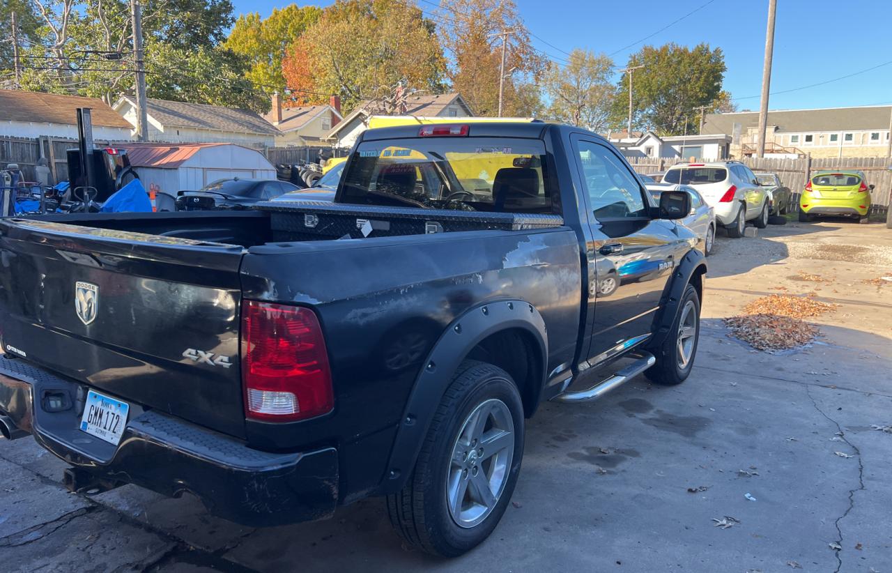 2010 Dodge RAM VIN 3D7JV1ET0AG170621 Copart auction photo, rear end / side damage thumbnail 4