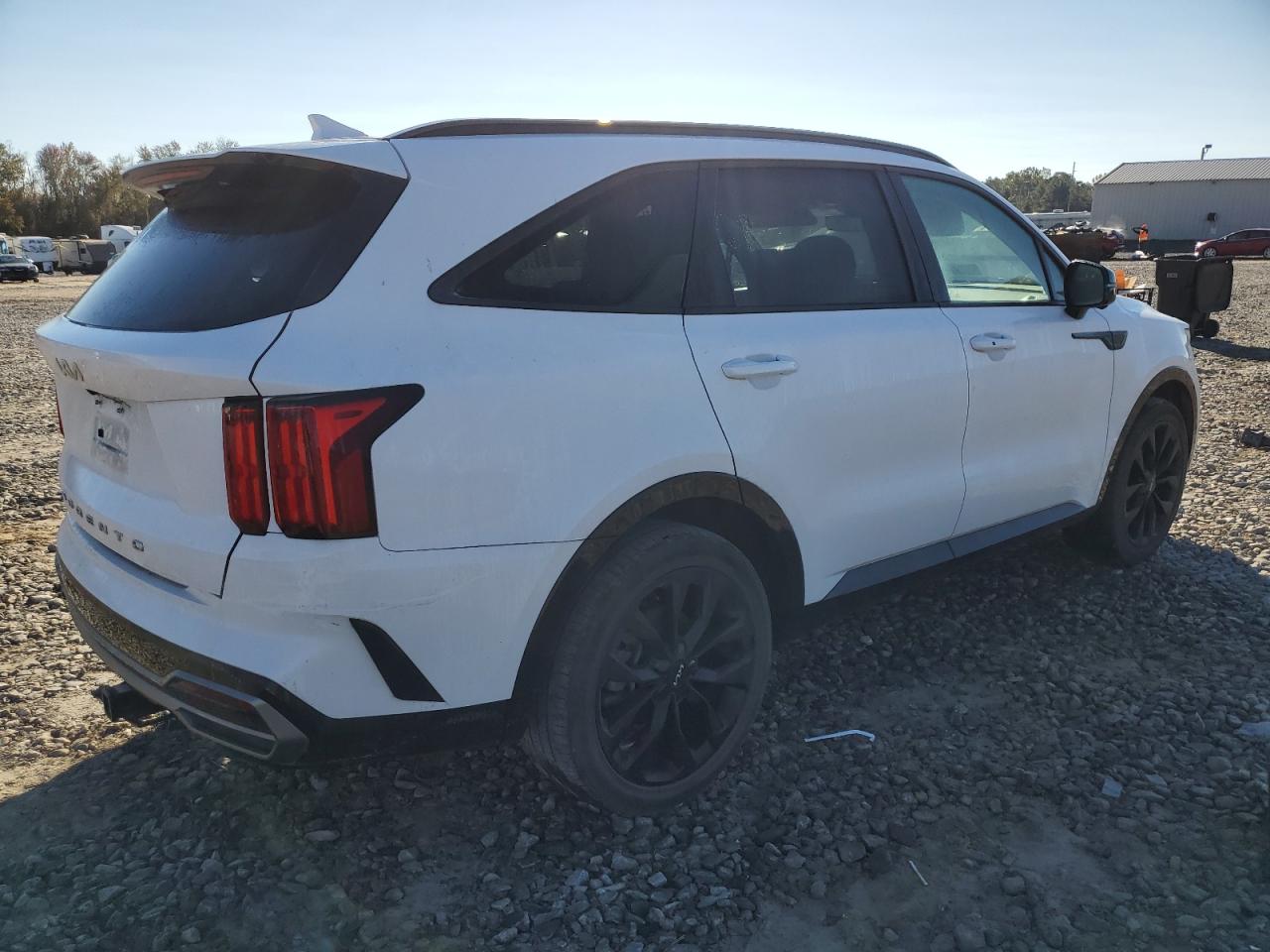 2022 KIA Sorento VIN 5XYRK4LF3NG104718 Copart auction photo, water/flood damage thumbnail 3
