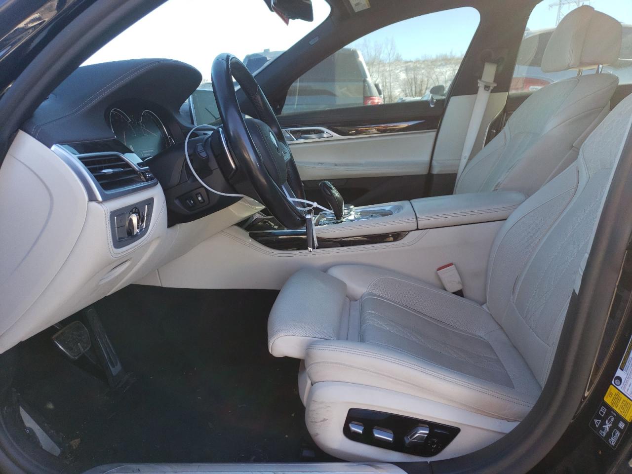 2019 BMW 7er VIN WBA7F2C58KB239431 Copart auction photo, front end / rear end damage thumbnail 7