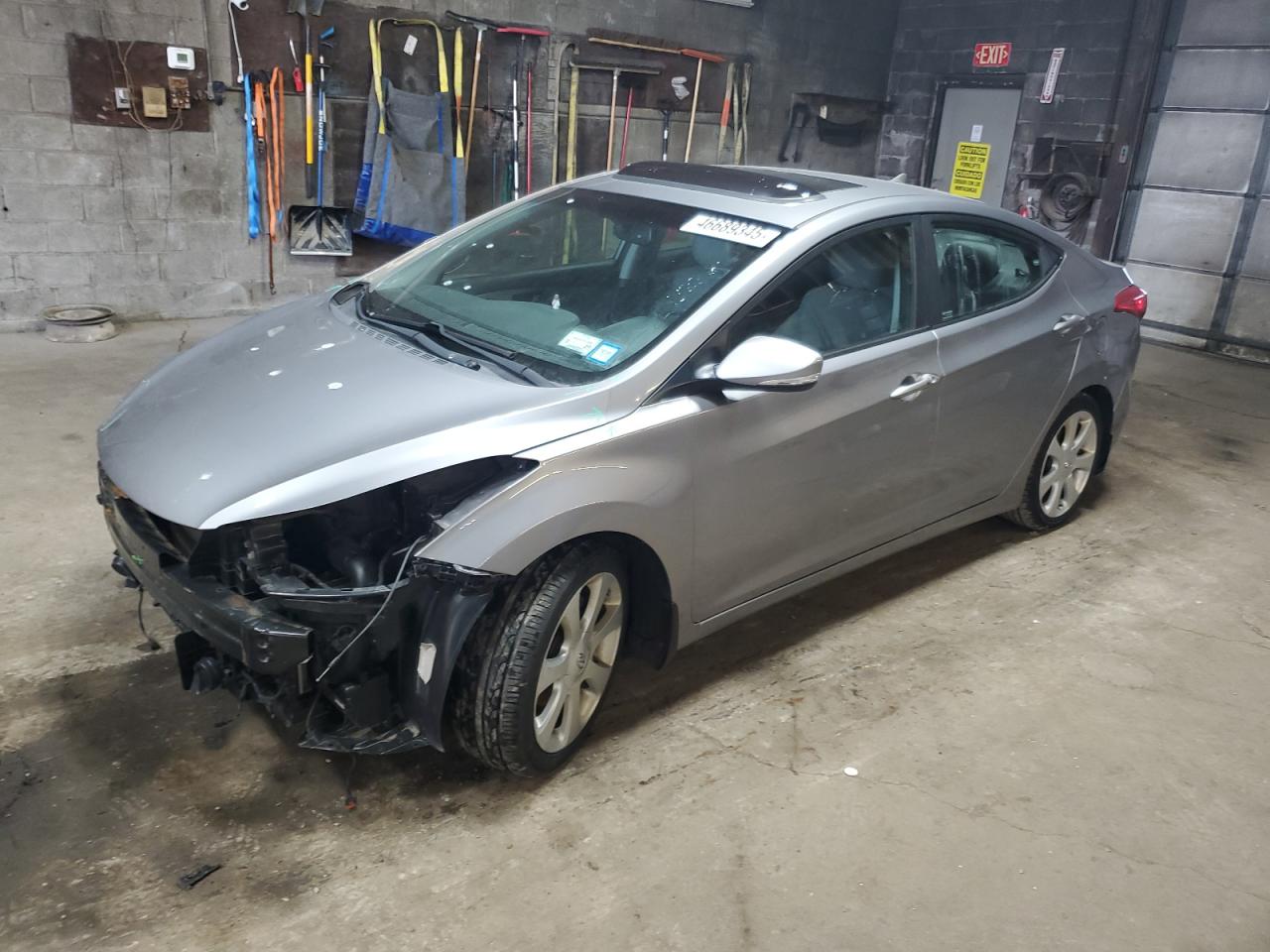 2012 Hyundai Elantra VIN KMHDH4AE6CU357140