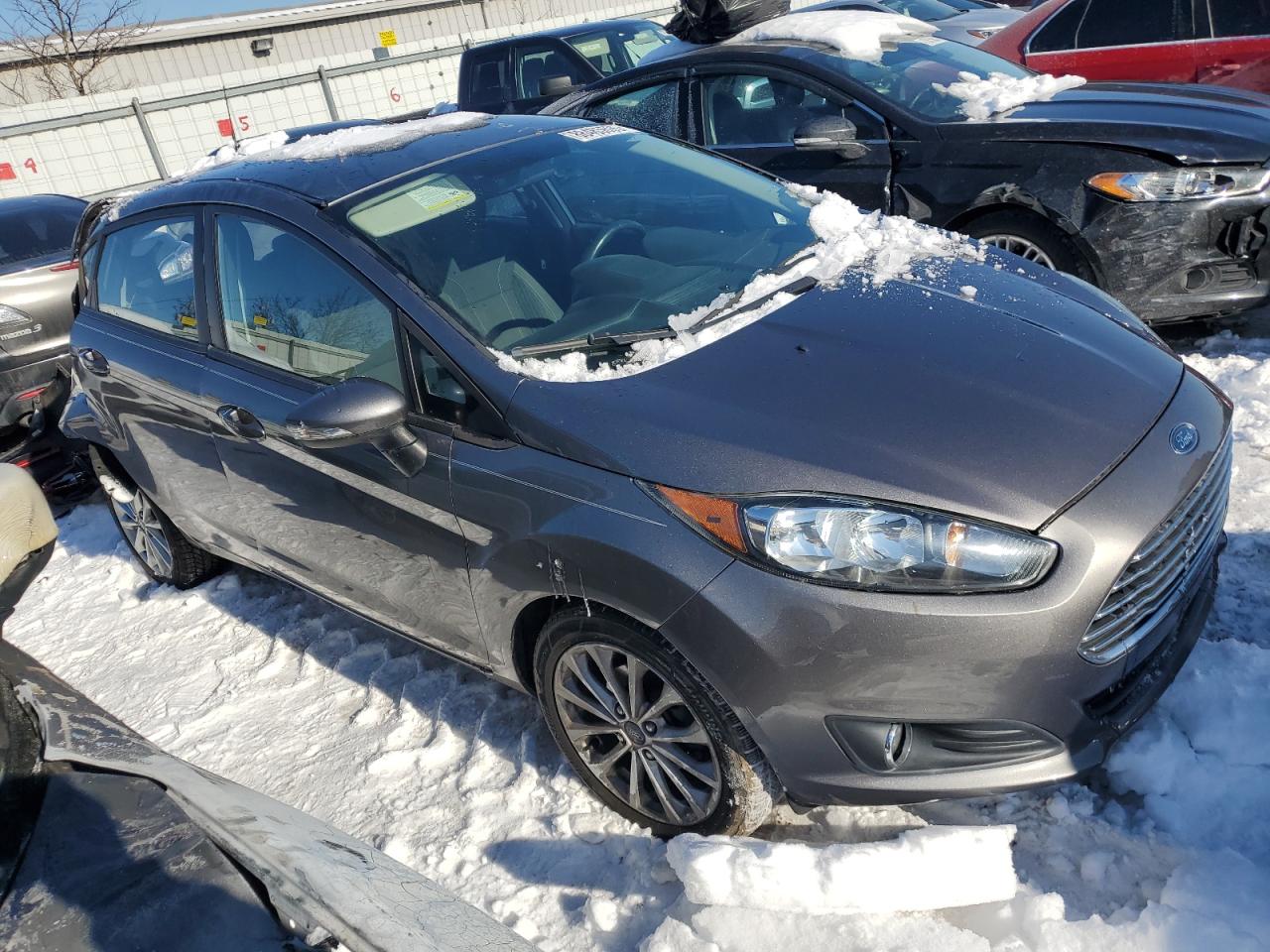 2014 Ford Fiesta VIN 3FADP4EJ4EM196895 Copart auction photo, rear end damage thumbnail 4