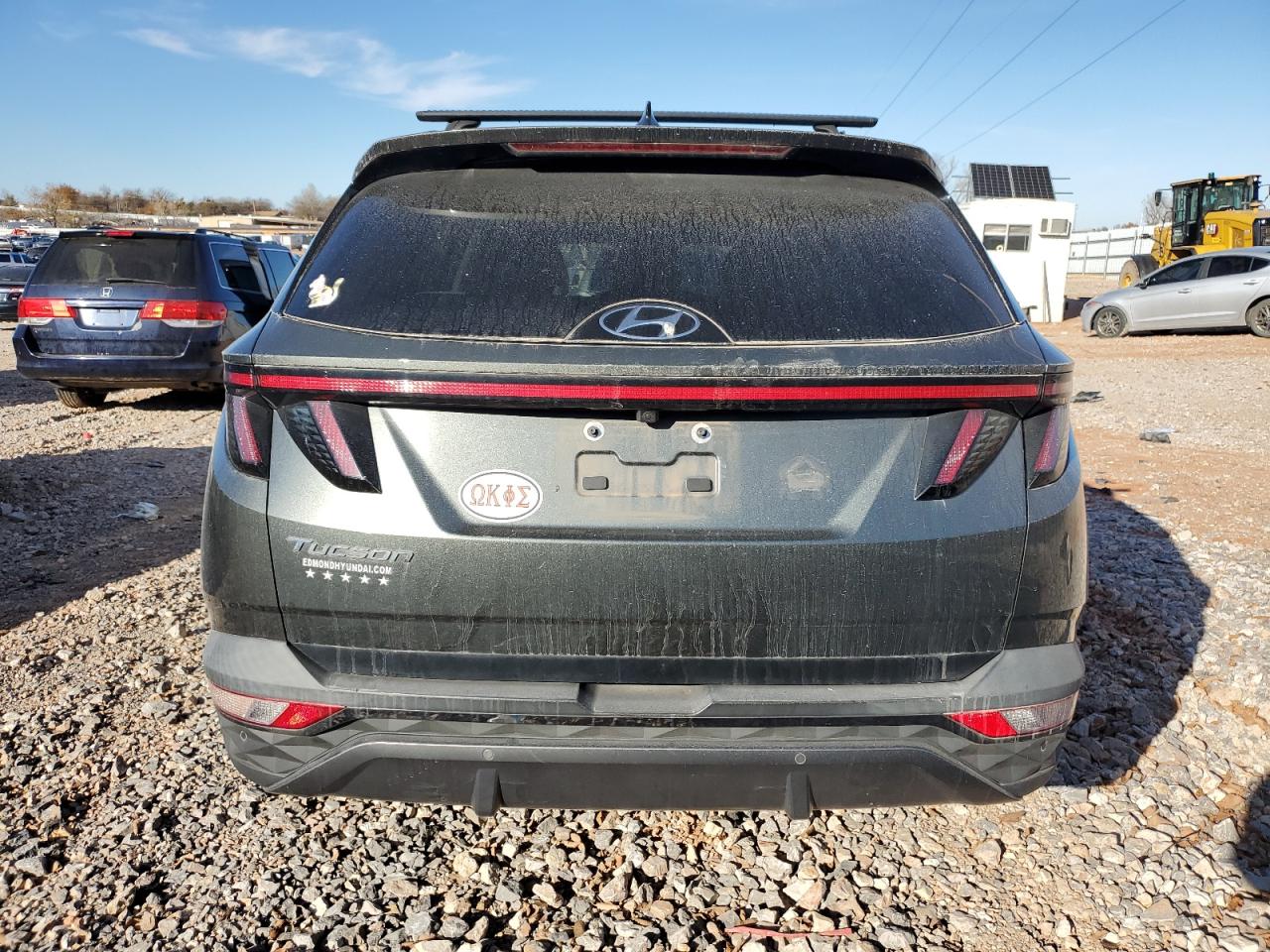2022 Hyundai Tucson VIN 5NMJE3AE7NH109922 Copart auction photo, front end / side damage thumbnail 6