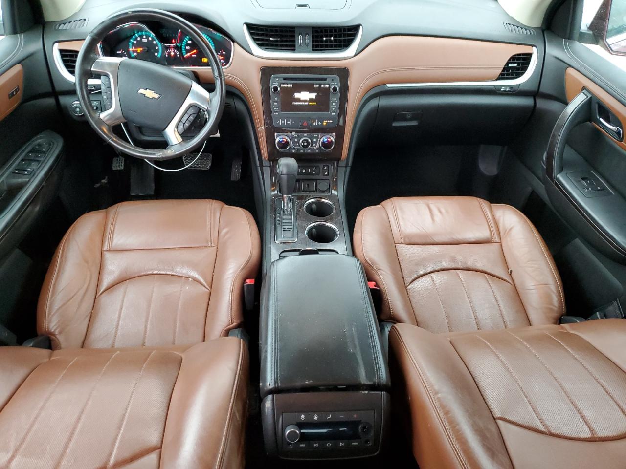 2017 Chevrolet Traverse VIN 1GNKRJKD7HJ313855 Copart auction photo, undercarriage / all over damage thumbnail 8