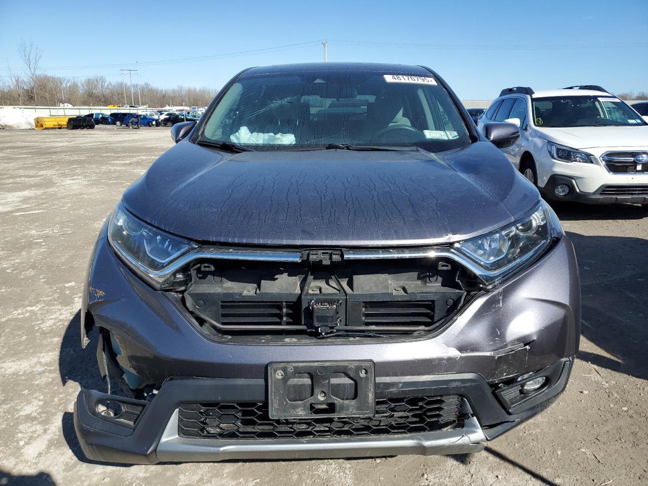 2019 Honda CR-V VIN 2HKRW2H52KH662735 Copart auction photo, front end damage thumbnail 5