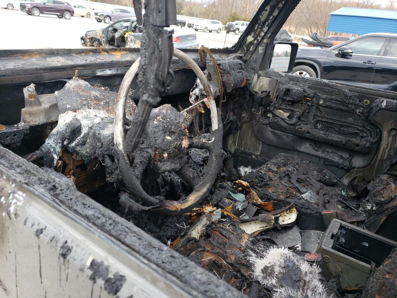 2010 Jeep Wrangler VIN 1J4BA3H1XAL142502 Copart auction photo, burn - engine / burn - interior damage thumbnail 8