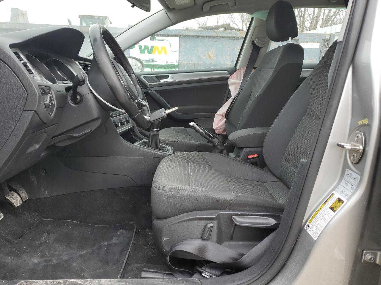 2017 Volkswagen Golf VIN 3VWU17AU8HM544938 Copart auction photo, front end damage thumbnail 7