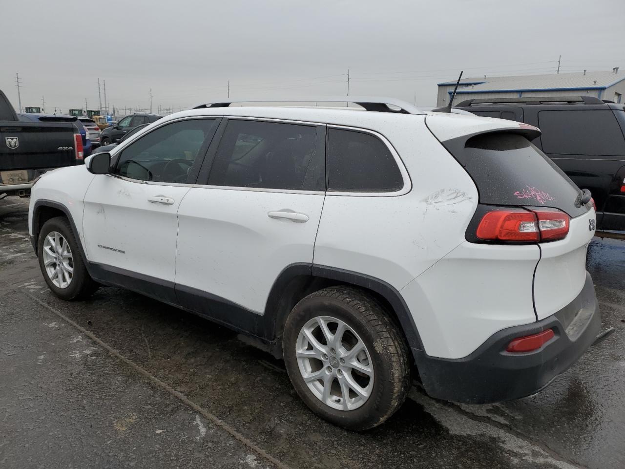 2018 Jeep Grand Cherokee VIN 1C4PJLLB9JD584077 Copart auction photo, rear end / undercarriage damage thumbnail 2