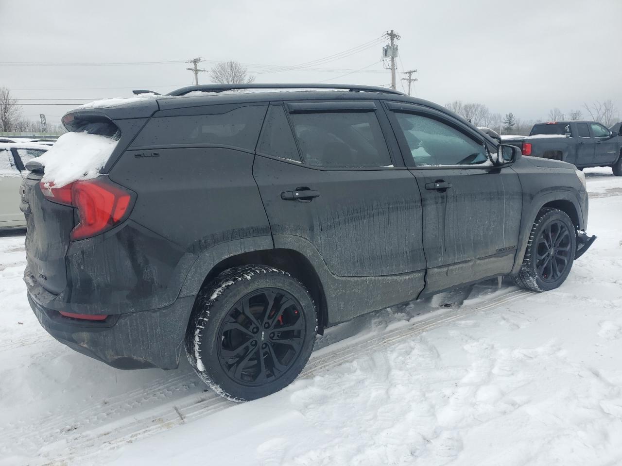 2020 GMC Terrain VIN 3GKALTEV8LL258523 Copart auction photo, front end damage thumbnail 3