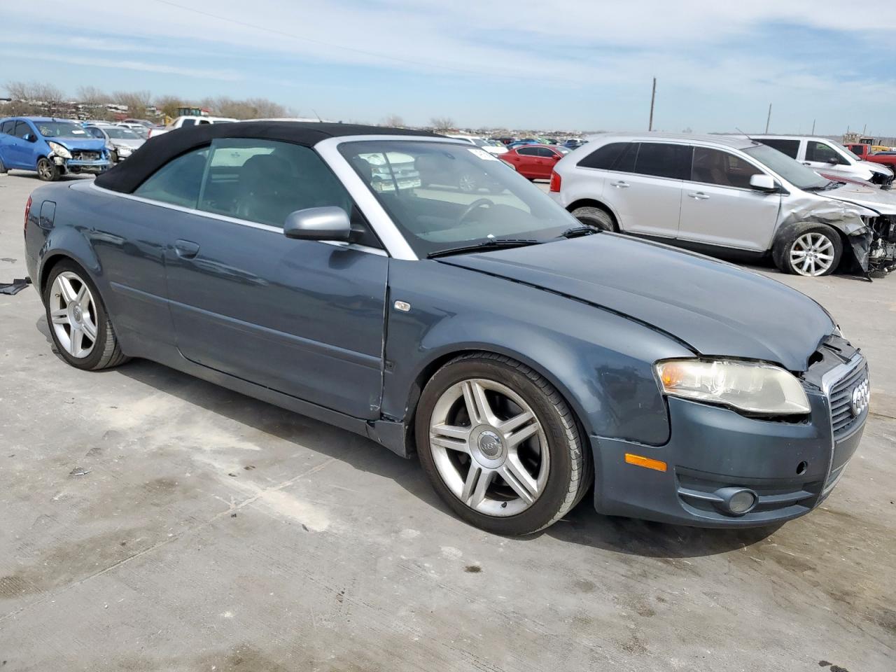 2008 Audi A4 VIN WAUAF48H38K009387 Copart auction photo, front end damage thumbnail 4