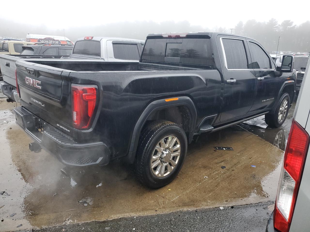 2021 GMC Sierra VIN 1GT49RE72MF250960 Copart auction photo, side / minor dent/scratches damage thumbnail 3