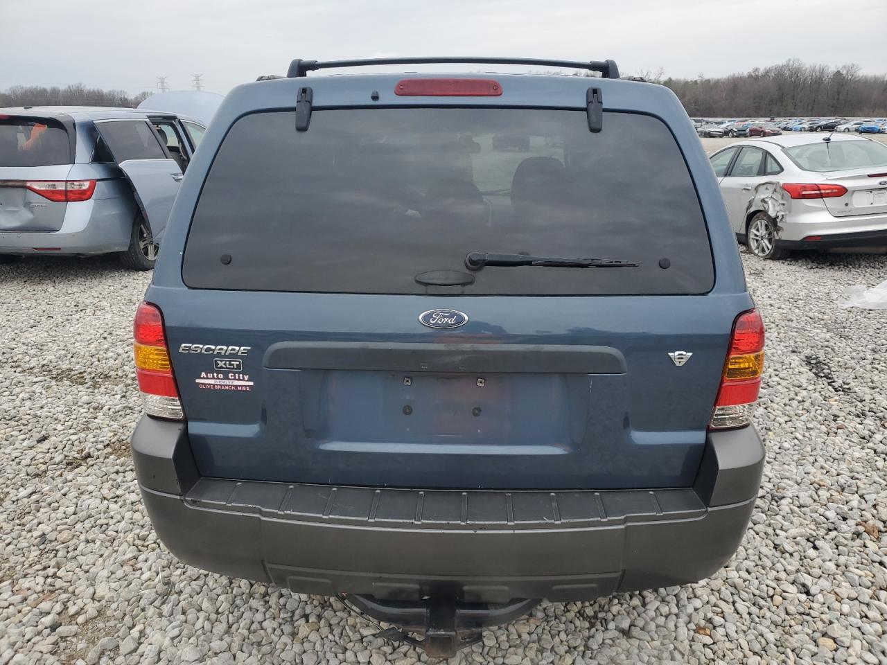 2006 Ford Escape VIN 1FMCU03196KA85063 Copart auction photo, front end damage thumbnail 6