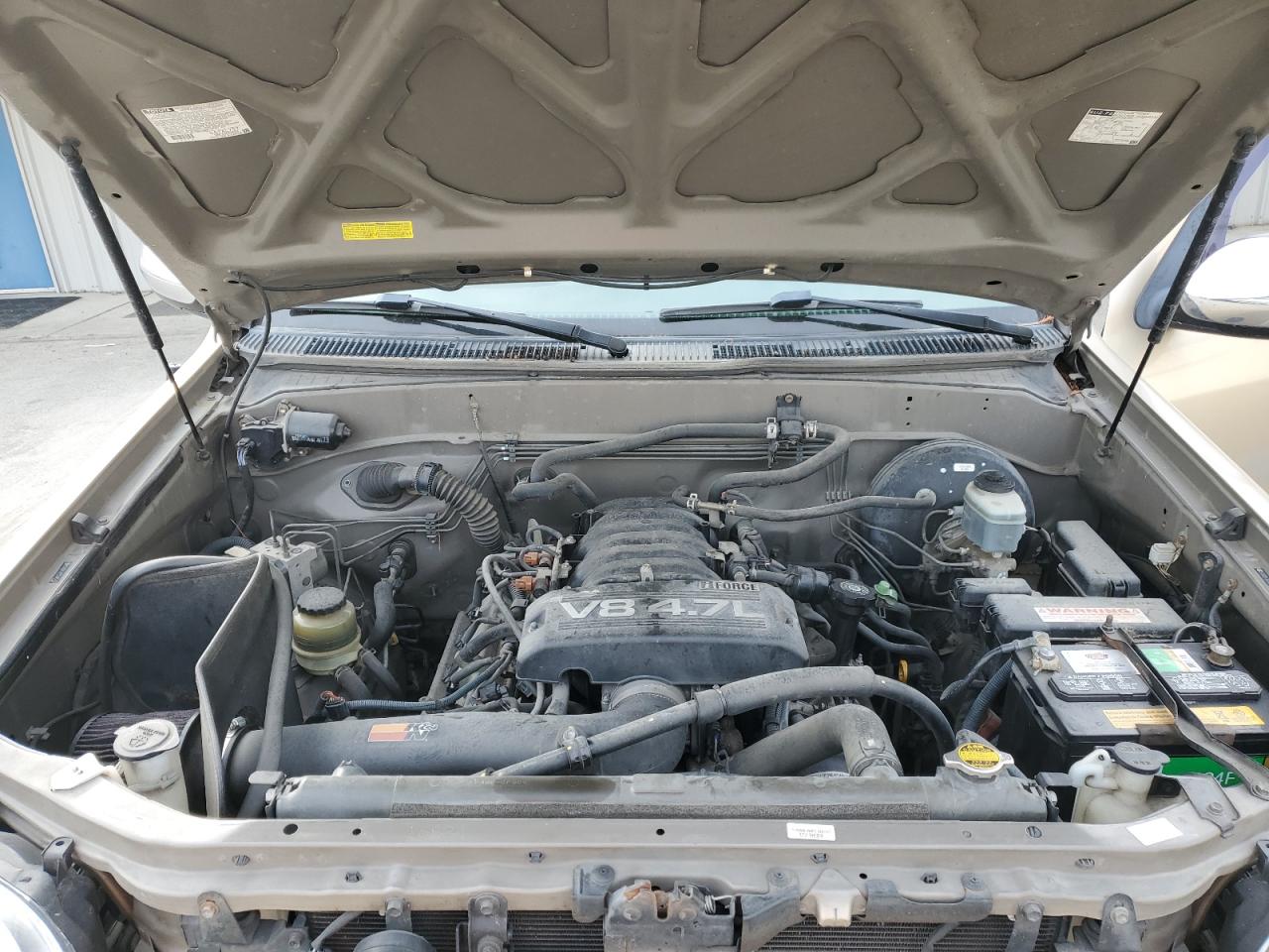2005 Toyota Tundra VIN 5TBDT44155S475496 Copart auction photo, undercarriage damage thumbnail 11