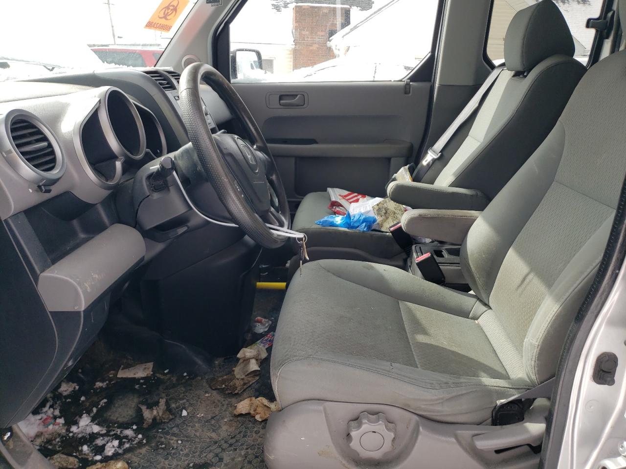 2010 Honda Element VIN 5J6YH2H72AL006840 Copart auction photo, front end damage thumbnail 7