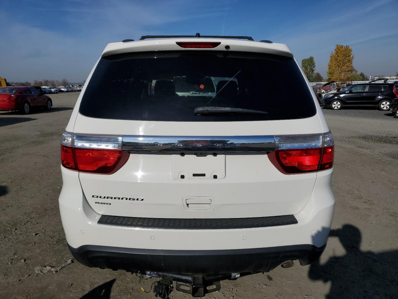 2012 Dodge Durango VIN 1C4RDJAG1CC213099 Copart auction photo, front end damage thumbnail 6