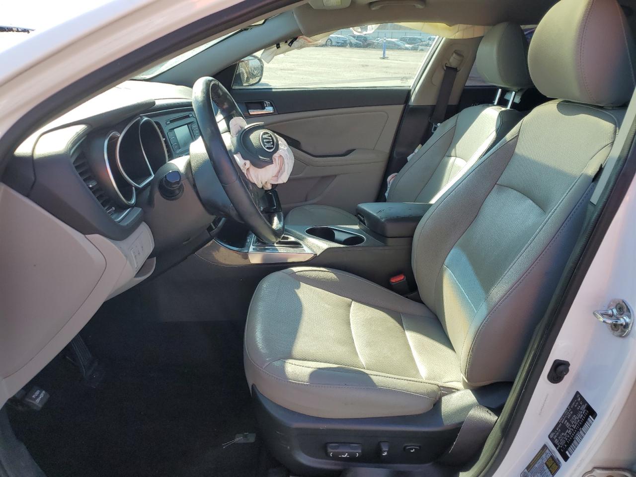 2015 KIA Optima VIN 5XXGN4A7XFG369703 Copart auction photo, front end damage thumbnail 7