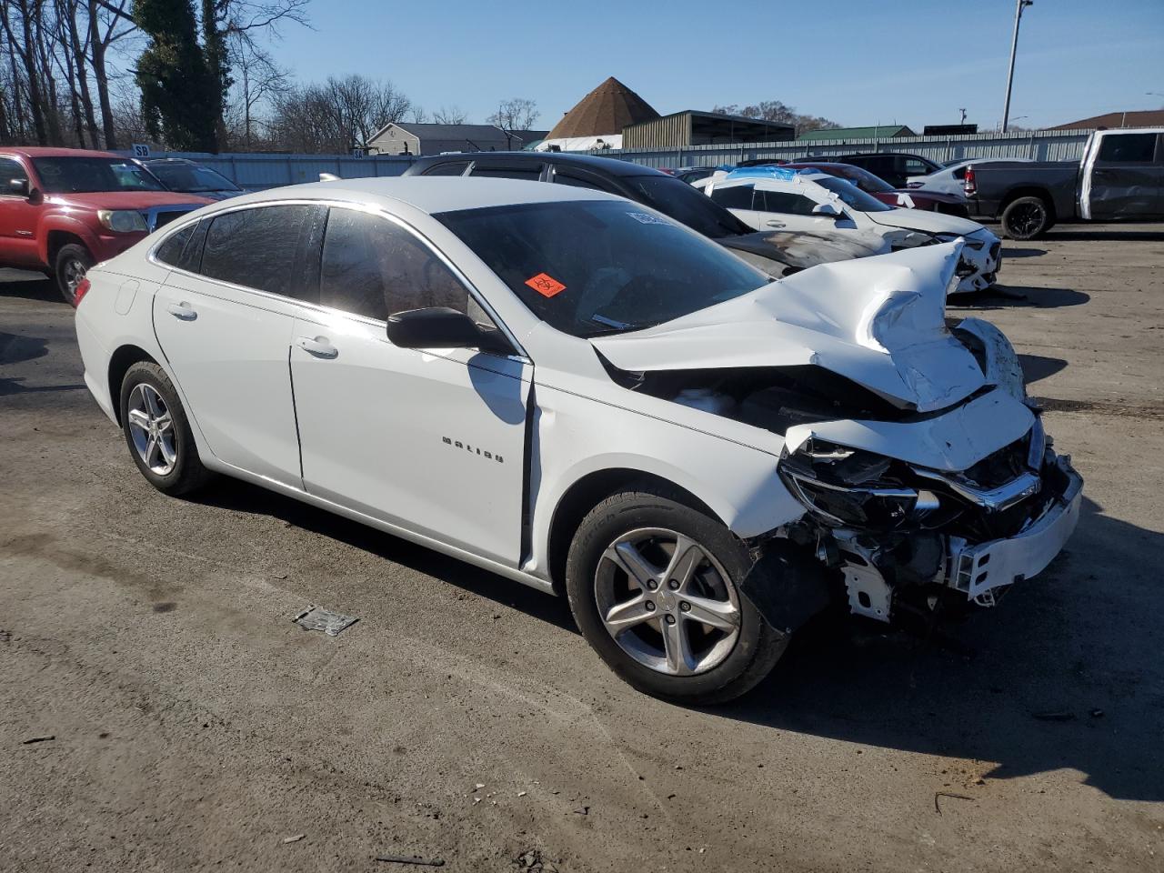2020 Chevrolet Malibu VIN 1G1ZB5ST3LF150880 Copart auction photo, front end damage thumbnail 4