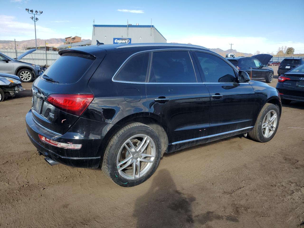 2017 Audi Q5 VIN WA1L2AFP6HA052220 Copart auction photo, hail damage thumbnail 3