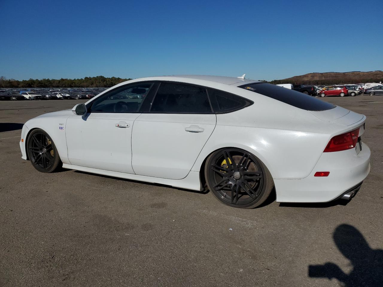 2014 Audi S7 VIN WAUW2AFC2EN047713 Copart auction photo, front end / minor dent/scratches damage thumbnail 2