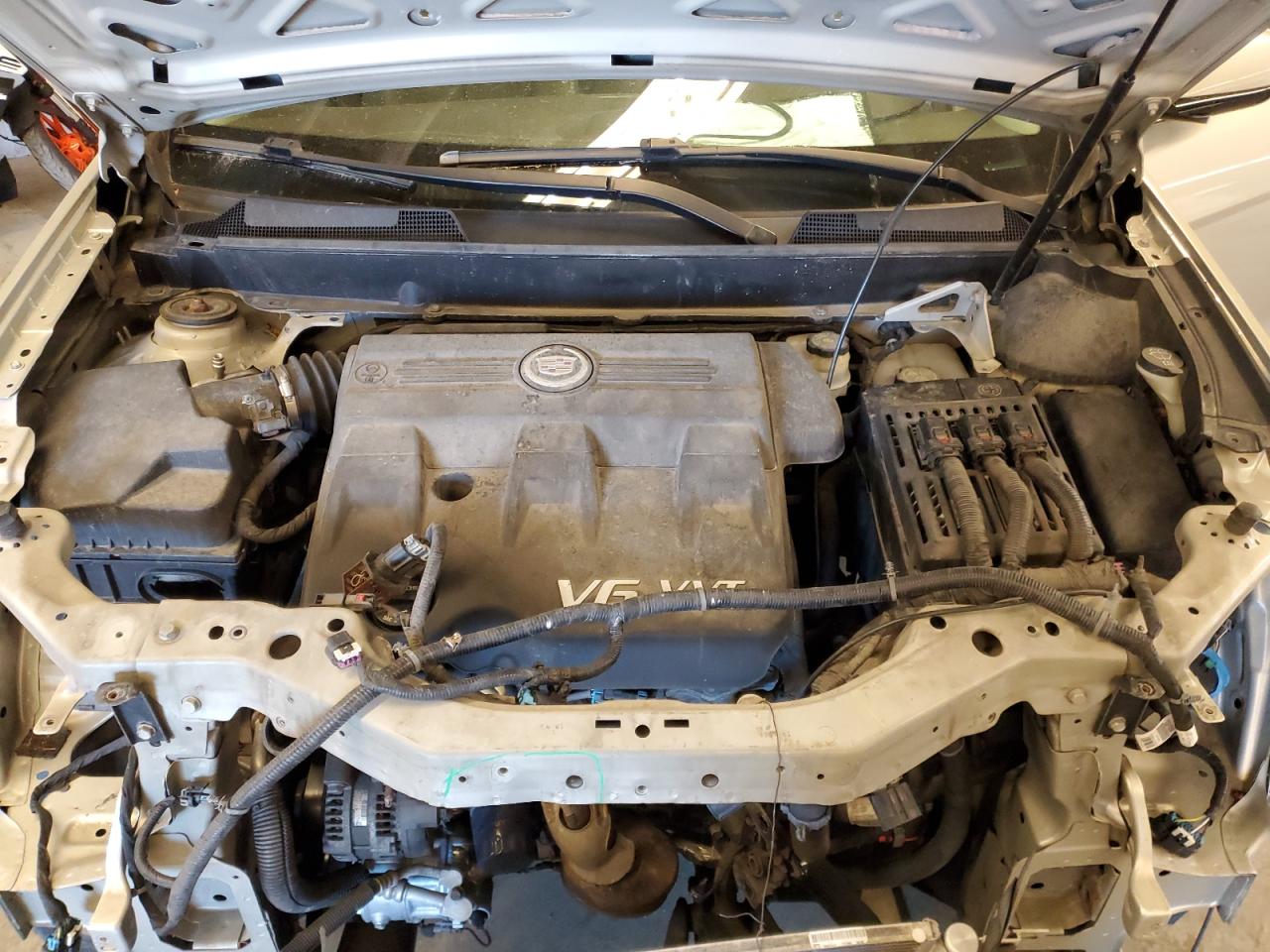 2013 Cadillac SRX VIN 3GYFNDE39DS636267 Copart auction photo, front end damage thumbnail 12