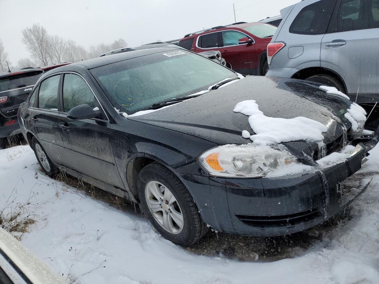 2014 Chevrolet Impala VIN 2G1WA5E39E1144450 Copart auction photo, front end / minor dent/scratches damage thumbnail 4