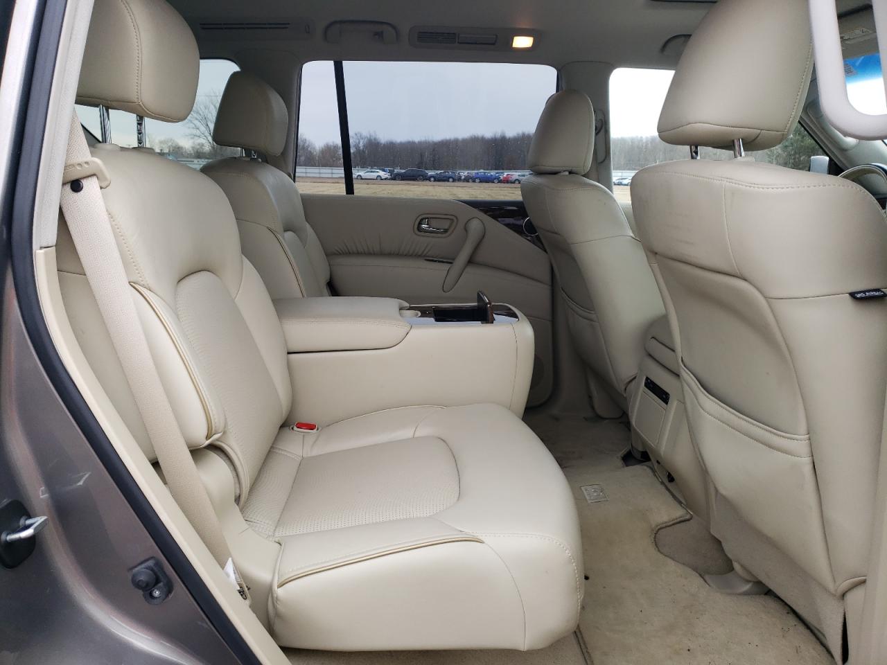 2016 Infiniti QX80 VIN JN8AZ2NE8G9121055 Copart auction photo, side damage thumbnail 11