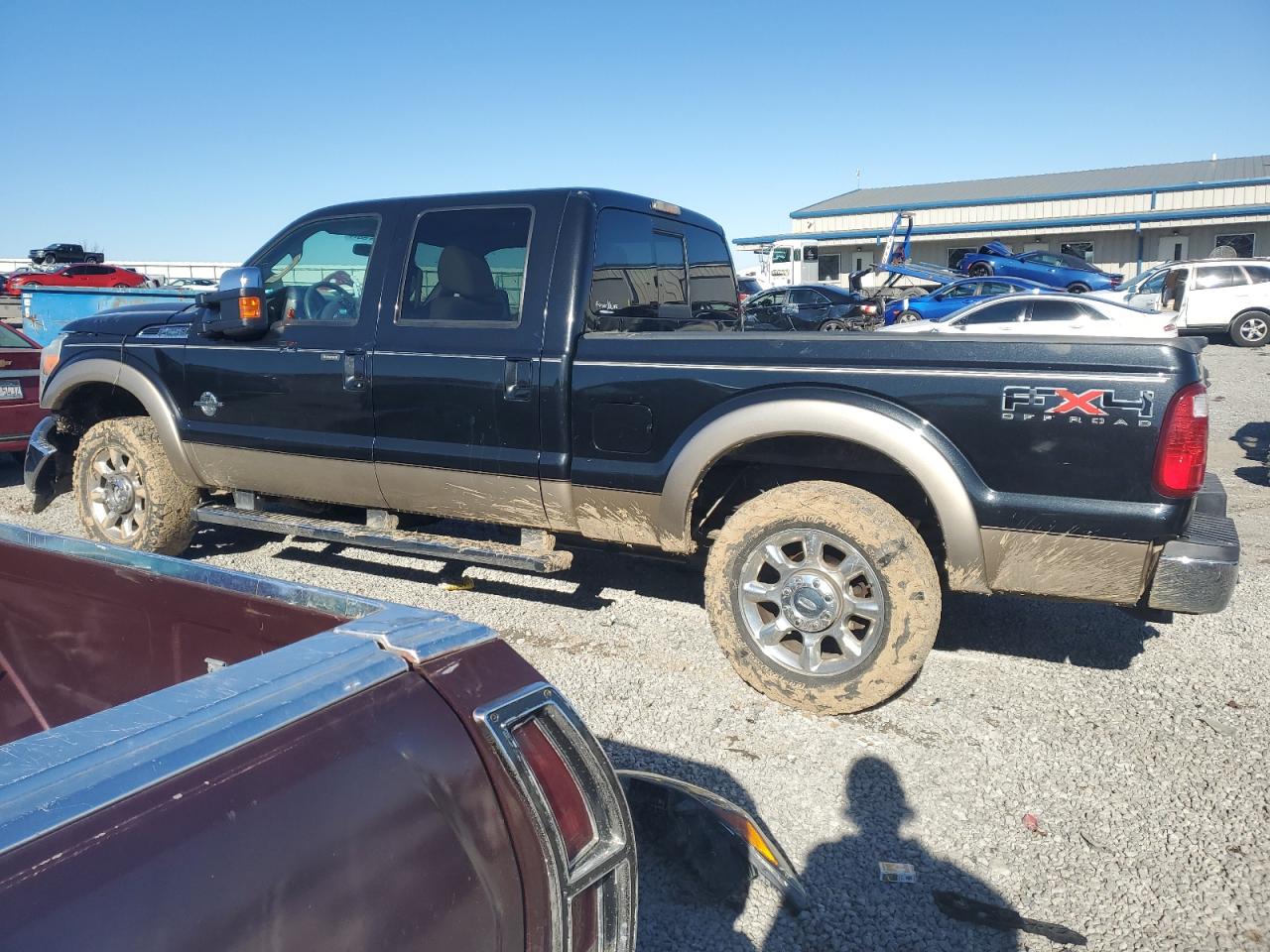 2011 Ford F250 VIN 1FT7W2BT9BEA26439 Copart auction photo, all over damage thumbnail 2
