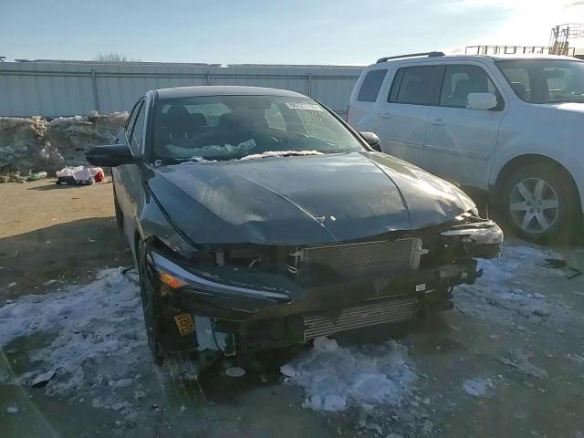 2024 Hyundai Elantra VIN KMHLR4DF4RU733629 Copart auction photo, front end damage thumbnail 10