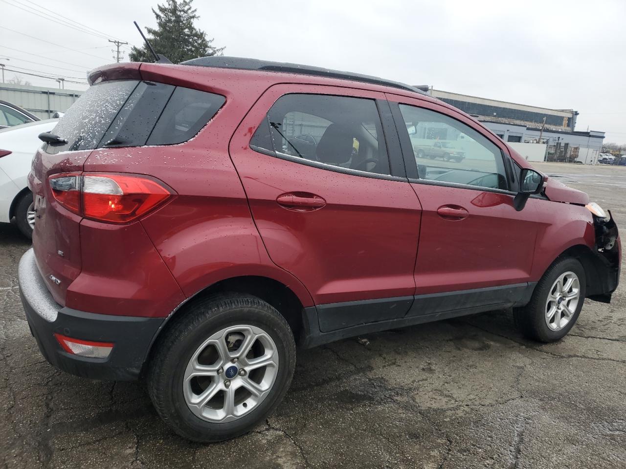 2021 Ford EcoSport VIN MAJ6S3GL7MC407040 Copart auction photo, front end damage thumbnail 3