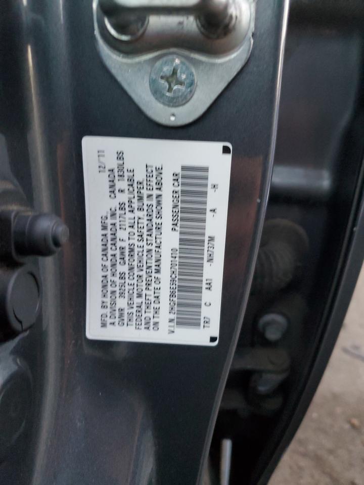 2012 Honda Civic VIN 2HGFB6E59CH701410 Copart auction photo, all over damage thumbnail 12
