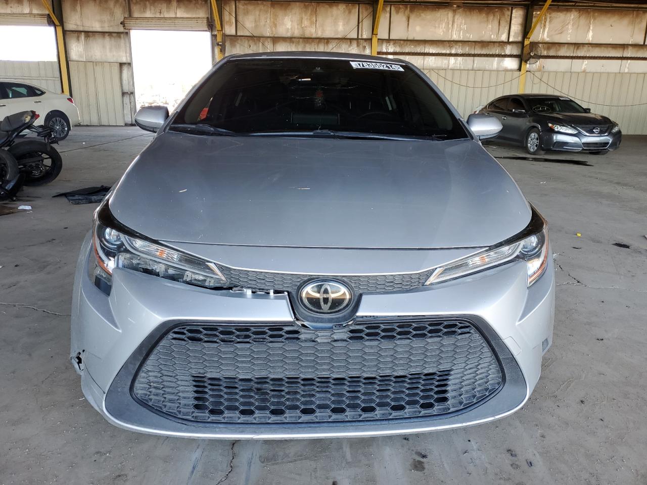 2021 Toyota Corolla VIN JTDEPMAEXMJ125073 Copart auction photo, front end / rear end damage thumbnail 5