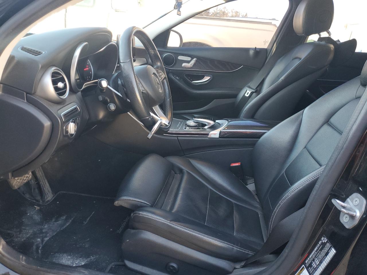 2016 Mercedes-Benz C-klasse VIN 55SWF4KB6GU160666 Copart auction photo, hail damage thumbnail 7