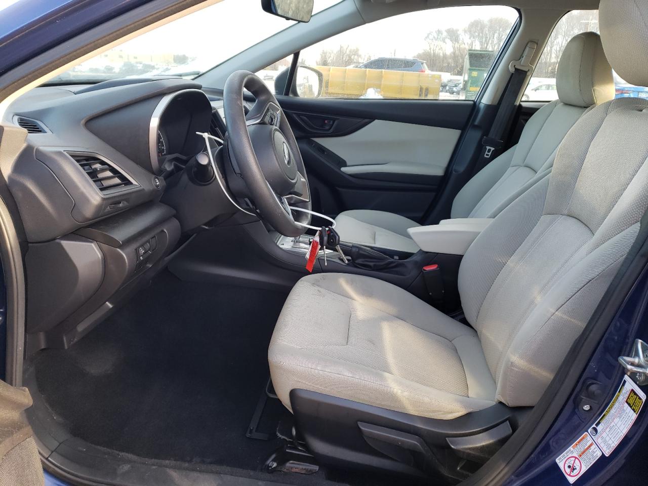 2017 Subaru Impreza VIN 4S3GTAB64H3743624 Copart auction photo, front end damage thumbnail 7