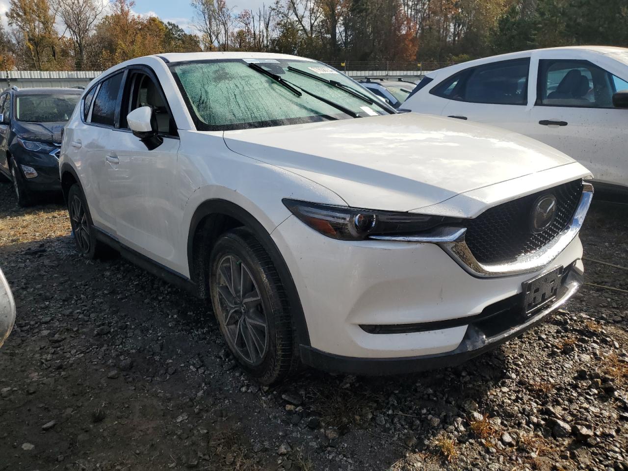 2018 Mazda CX-5 VIN JM3KFBDM3J0378094 Copart auction photo, water/flood damage thumbnail 4