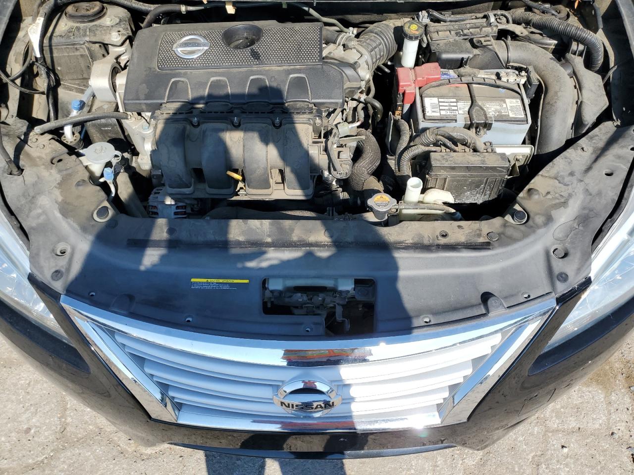 2014 Nissan Sentra VIN 3N1AB7AP7EY202448 Copart auction photo, side / minor dent/scratches damage thumbnail 11